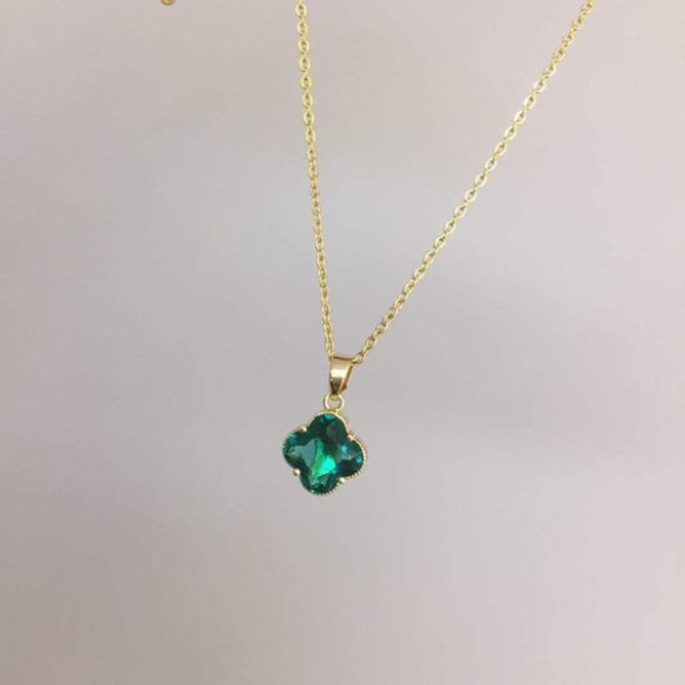 Four Clover 🍀 Titanium Steel Necklace